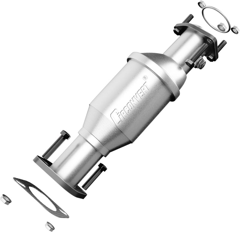 CIRconvert Front Right Catalytic Converter Compatible with 2005-2018 Nissan Frontier, 2012-2017 Nissan NV1500/NV2500/NV3500 4.0L V6 Passenger Side Catalytic Convertor (EPA Compliant) - Image 1